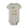 ROMPERS HAPPY BIRTTY BUGTURT TO DIE BESTE DAD BABY OUTFITS Daddy Party Infant Clothes Kleinkind BodySuit Jungen Mädchen Jumpsuit Dad Geburtstag Geschenke H240508