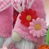 Other Event Party Supplies Easter Bunny 2024 New Egg Hugging h Doll Bunny Decorations Middle Finger Sculpture YQ240116