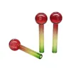 Smoking Pipes Super Durable Pyrex Glass Oil Burner Pipe Bong Tobacco Dry Herb Colorf Water Accessories Tube Drop Delivery Home Garden Otg6B