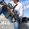 M416エレクトリック自動EVAソフトブレットフォームダートおもちゃガンブラスターピストルミリタリー射撃大人の子供CS戦闘アウトドアゲーム