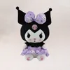 Nouveau modèle de vente au détail 25 cm dessin animé Anime Kawali ita mélodie Kuromied jouets en peluche peluche douce poupées en peluche pour enfants cadeaux d'anniversaire de noël8839015