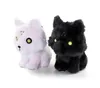 Anime Jujutsu Kaisen Megumi Fushiguro Black White Divine Dogs Plush Keychain Small Pandent Kids Stuffed Toys For Children 15CM 240115