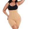 Damen Shapers Fajas Colombianas BBL Shapewear Stage 2 Post Postparto Taillentrainer Body Shaper BuLift Flat Belly Sheathing Höschen