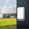 Atacado sem bateria sem fio termômetro campainha da porta kit ao ar livre indoor à prova dplug água plug in medidor de temperatura display zz