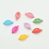 100pcs 2.8cm Mini Plastik Yıldız Saç Klipler Çocuklar için Dilgi Yayları Kızlar İçin Saçkoplar Boş Kalp Oval Saç Barrettes Pet 240116