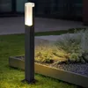 Çim lambalar Gelişmiş çim lambası açık su geçirmez IP65 LED alüminyum sütun bahçe yolu kare peyzaj lambaları sütun lamba dekor yq240116