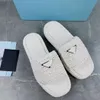 Designer schwarzer Häkelabform Flachformrutschen Sandalfrau Slipper Plattform Häkelmaultier Strohhalm Flip Flops klobig unten Sommer Strandhaus Gummi Sole