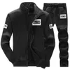 designer tracksuit mens tracksuit designer sweatsuit Nouveaux sports hommes couple décontracté col montant pull printemps et automne course flèche ensemble