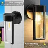 Gazonlampen LED-wandzonneverlichting Buitenhek Zonne-tuinverlichting Dekverlichting Decor Waterdicht Zonne-energie Achtertuin Tuin Patio Veranda Deco YQ240116