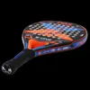 Racket de tennis PADEL professionnel 3K Fibre de carbone High Balance Surface lisse avec EVA Soft Memory Padel Paddle 240116