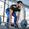 Pantalons pour hommes Collants de course à compression Sports Exercice Yoga Gym Leggings Deux-pack
