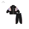 Dave Bella costume pour enfants automne fille garçon deux pièces tricot décontracté mode Sport en plein air DB3237043 240115