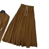 Work Dresses Casual Jumper V-neck Short Slim-fit Long Skirt Knee-length Solid Color Design Warm And Comfortable 2024 Spring/summer