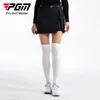 Женская хлопковая короткая юбка PGM Golf, осенне-зимняя теплая алиновый юбка с запахом до половины тела, бедра QZ096 240116