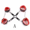 Thierry Advanced Deluxe Handcuffs Ankleuffs Soft Feel Bondage Restrain Sex Produkter exklusivt för Lover Games 240115