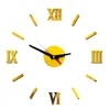 Zegar ścienny DIY Clock 3D Bezkroźne zegarek 16 w cichym niekiniennym zestawie dekoracji naklejki do sypialni biuro
