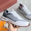 Week End Walk Sneakers Loropinas Casual Shoes Summer Mesh Cowhide Patchwork Casual Sports Mens Shoes LP JOGGING SOULTRA Lätt Ultrasoft och Fashio HB JWC7