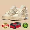 nike air jordan retro 4 4s Cactus Jack psg masculino feminino tênis basquete jumpman branco Oreo Black Cat tênis masculino esportivo