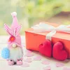 Other Event Party Supplies Easter Bunny 2024 New Egg Hugging h Doll Bunny Decorations Middle Finger Sculpture YQ240116