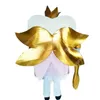 Costumes de mascotte de reine des dents de taille adulte, tenue de personnage de dessin animé, costume de carnaval, taille adulte, Halloween, fête de noël, robe de carnaval