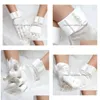 Bridal Gloves Iovry Satin Pearl Waist Length Fl Finger Wedding Rhinestone Glove6250049 Drop Delivery Party Events Accessories Dhqjr