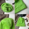 Fashion Rabbit Fur Y2k Beanies Women Soft Warm Fluffy Angola Winter Sticke Hat Female Plush Windproect Bonnet Skallies Cap 240115