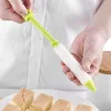 Penna per scrittura alimentare in silicone Strumenti per decorare il cioccolato Stampo per torta Crema Glassa Piping Pasticceria Accessori da cucina con 4 ugelli 0116