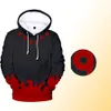 3D Hoodies Trainingsanzug Männer Jungen Harajuku Casual Hoodie Jacke Mantel Uchiha Itach Cosplay Kostüm Kakashi Sweatshirt X12142869999