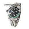 Automatyczne zegarki mechaniczne 3135 Clean Super Clones Watch 3235 Ruch 904L Nierdzewne zegarek mechaniczny Zielony automatyczny wodoodporny pływanie ceramiczne
