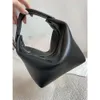 The Row Lunch Box 2023 New Cowhide Small Design High Sense Handbag 여성 핸드백