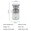 Portable Juice Cup Juicer USB Rechargeable Mini MultiFunction Electric Mixing Bottle Fresh Fruit Lemon Home Use 240116