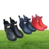 Designer Rain Boots Women Ankle Rainboots Rain Boots Knee Boots /Black /Blue1512617