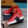 럭셔리 디자이너 Cintura Plein Shoes Mens 신발 팩스 벨트 가죽 가죽 하이 톱 신발 두개골 헤드 영국 최신 유행 브랜드 보드 신발