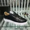 La plus haute qualité de luxe Designer Plein Chaussures Hommes Imprimé Conseil Chaussures Homme Chaussure Phillip Mode Respirant Graffiti Tendance Casual Chaussure