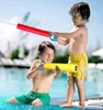 Sand Play Water Fun 4st Water Blaster Foam Squirt Guns For Kids 30 ft Range Pool Water Squirter Water Gun Shooter For Summer Swimming Pool Beach