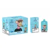Uzy Bang Digital Box Kit 15000 Puffs Disposable Vape Puff 15K med oljekraftindikatorn Mesh Coil Laddningsbara E -cigaretter 0% 2% 3% 5% VAPER 12 Färger