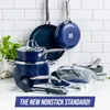 Cookware Sets 12-Piece Toxin-Free Ceramic Nonstick Pots And Pans Set Dishwasher Safe S Kitchen