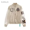 Off White Jacket Vestes pour hommes Vestes pour hommes Hommes Off White Designer Coupe-vent Varsity Vintage Loose Off White Hoodie Long Baseball 6441