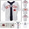 Detroit Stars Negro Leagues 1995 Juan Samuel 2014 Joe Nathan 1995 Joe Boever 1995 Jeff Jones Shane Greene Ian Kinsle Baseball Jersey