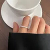 Pierścienie zespołu Pierścień 925 Sier nie zanika kolorystyka poczucie biżuterii wiatrowej premium szterling kobiety Drop dostawa otzxy
