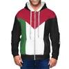 Men's Jackets MSIEESO Palestine Flag Hoodies Fashion Mens Zip Up Hoodie Striped Splicing Sweatshirt Casual Streetwear DropshippingL240115