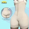 Fajas Colombianas Hohe Taille Trainer Körper Wear Abnehmen Mantel Frauen Flache Bauch Butt Lifter Shaper Höschen Push-Up Korsett 240115