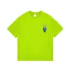 Брендовая футболка с плюшевым мишкой из двойной пряжи Pure Violent Monster University, 230 г, трехглазая маленькая футболка со свободными плечами