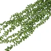 Decorative Flowers 3pcs Artificial Hanging Plants String Of Pearls Fake Strings Tears Succulent Vine Plant