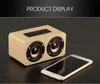 Lautsprecher Toproad Wooden Wireless Bluetooth -Lautsprecher tragbarer HiFi Schock Bass Altavoz TF Caixa de Som Soundbar für iPhone Sumsung Xiaomi