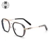2024 Diseñador de lujo CH Gafas de sol para hombres Mujeres Cromos Gafas Marcos New Street Plain Myopia Heart Eyeglass Frame Hombre Unisex Gafas de alta calidad 4O41