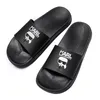 Schwarze Gummi-Slide-Hausschuhe, Slipper, Karl Lagerfield, Damen-Sandale, Luxus, 10a, Top-Qualität, Sliders, flache Herren-Designer, Sommer-Strand-Flip-Flop-Sandale, Damen-Geschenk, Größe 40–46