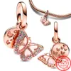 2024 New Arrival Sterling Sier Flying Unicorn Pig Charm Fit Original Bracelet & Bangle Women DIY Jewelry Makings