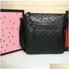 Portfölj Messenger -väskor tryckta och Tiger Bird Shoder Real Leather Crossbody Handbag Bag For Man 29CMX 27,5 cmx 3,5 cm Drop Leverans Dhfoe