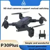 Dron Pihot P30plus z aparatem 1080p, WiFi FPV Camera Drone 2.4G RC Drone Quadcopter, jeden klucz do zabrania/wyłączenia, wysokość, 3D Flip Christmas Halloween Gift Prezent